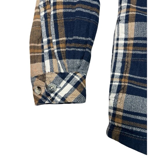 Legendary White Tails Fleece Lined Flannel Shacket Soft Warm Shirt Men M Pockets - Picture 3 of 14